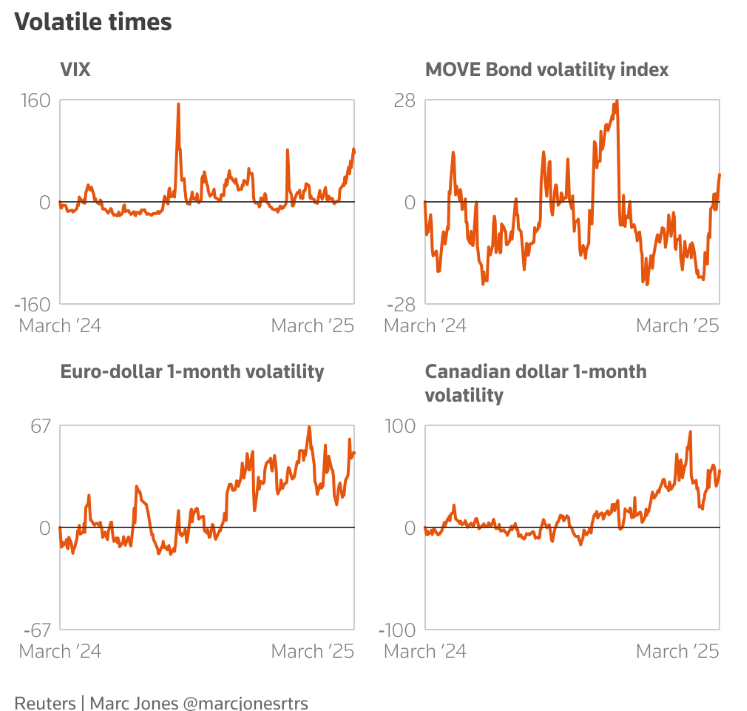 volatilità mercati 2025